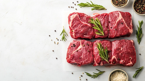 新鲜生鲜牛肩肉牛排