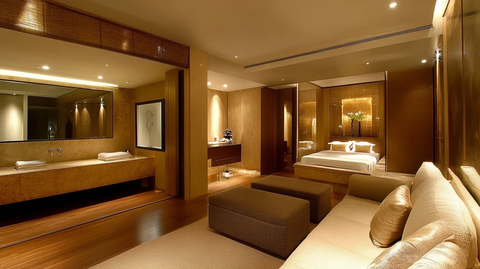 现代更衣室装饰