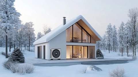 冬季住宅热泵供暖