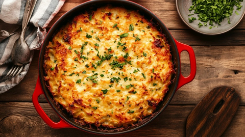 红锅土豆火鸡饼