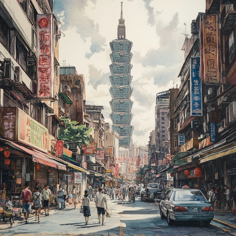 台北街景
