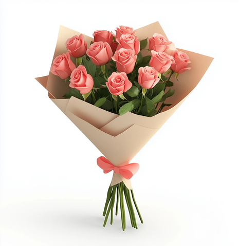 玫瑰花束包装纸