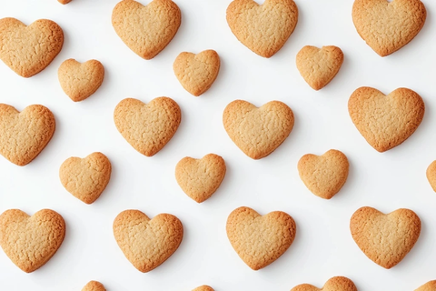 心形饼干图案