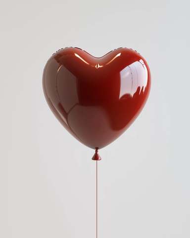 心形气球