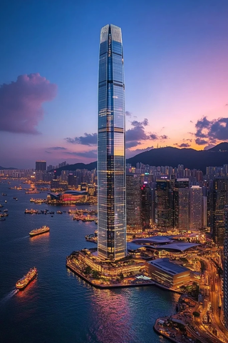 香港城市天际线