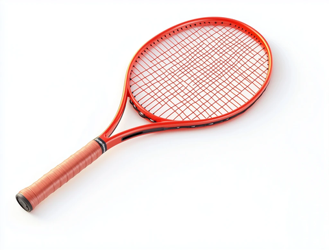 网球拍3D渲染图