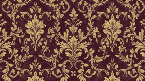 经典维多利亚花纹图案