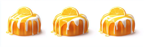 柠檬蛋糕与柠檬糖霜