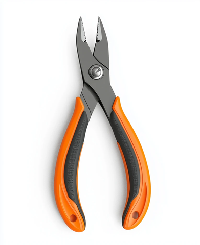 橙色灰色电工钳