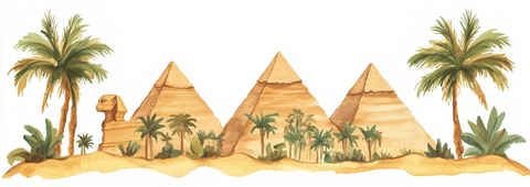 金字塔与狮身人面像