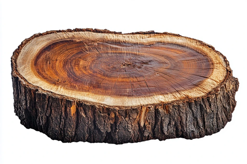 原木横截面