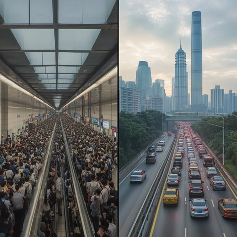 都市交通高峰