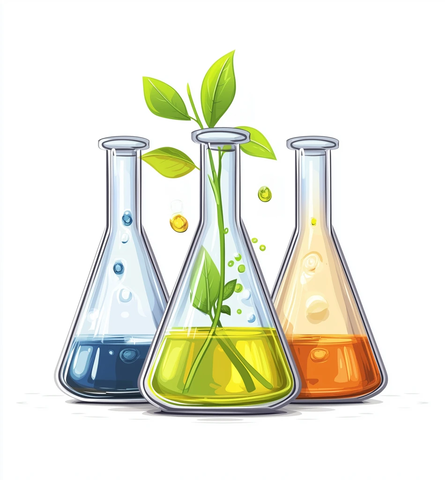 玻璃瓶与植物实验