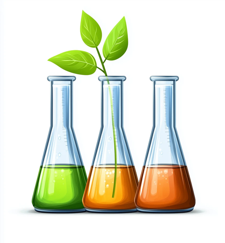 玻璃瓶与植物实验