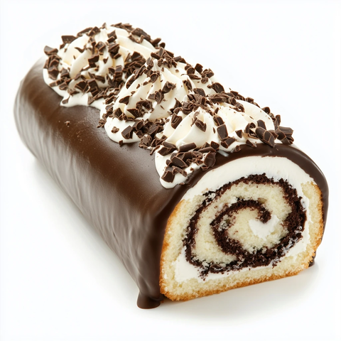 瑞士卷蛋糕巧克力奶油