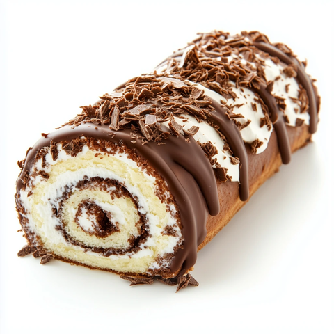 巧克力奶油瑞士卷