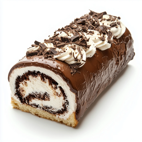 瑞士卷蛋糕巧克力奶油