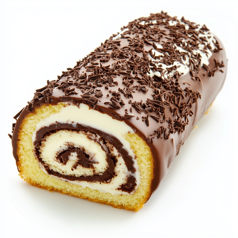 瑞士卷蛋糕巧克力奶油