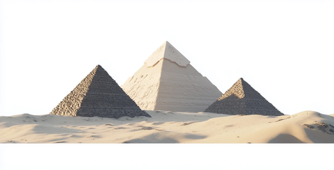 埃及金字塔与沙漠