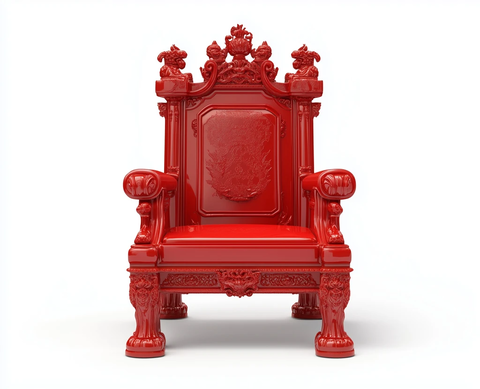 红色国王椅