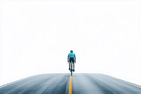 骑行者自由驰骋