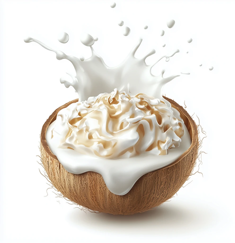 椰子牛奶飞溅