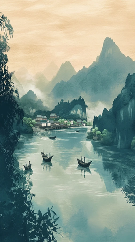 山水墨韵