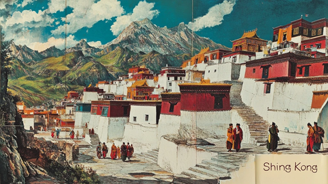 复古风布达拉宫