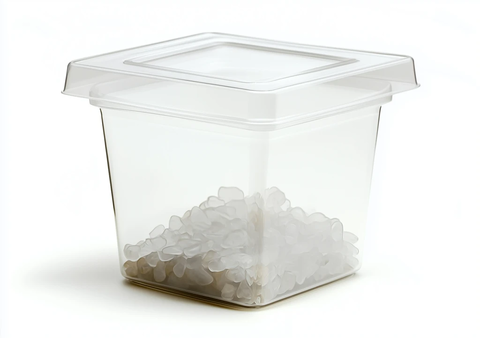 透明塑料方形容器