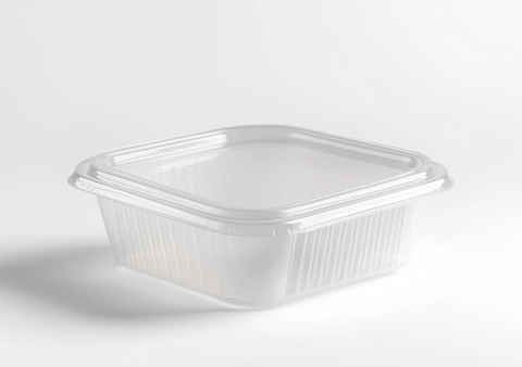 塑料外卖盒带盖