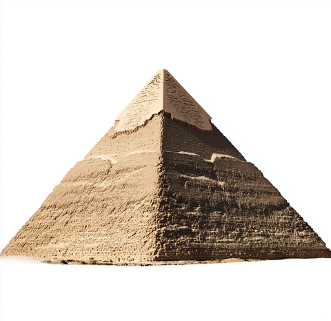 金字塔剪贴元素