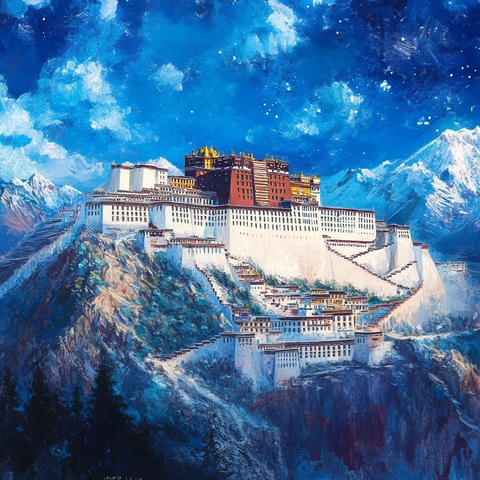 星空下的布达拉