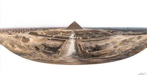 埃及金字塔全景