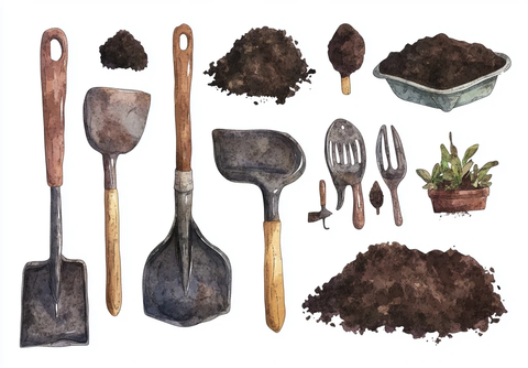 土壤与园艺工具