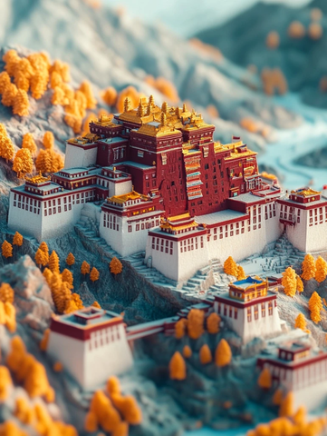 微缩布达拉宫