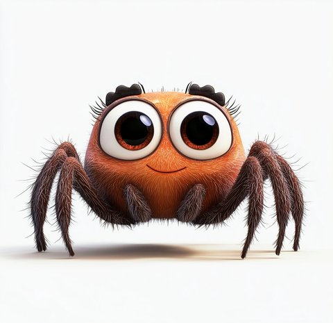 快乐蜘蛛卡通形象