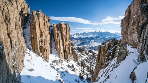 高海拔冬季徒步路线