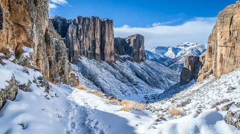 高海拔冬季徒步路线