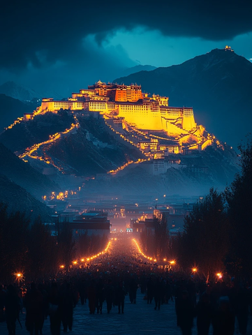 夜耀布达拉