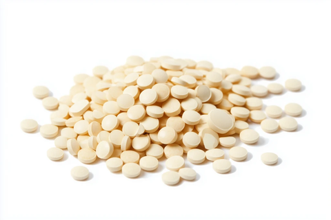 散落的药片和药丸