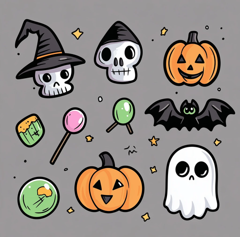 万圣节图标集