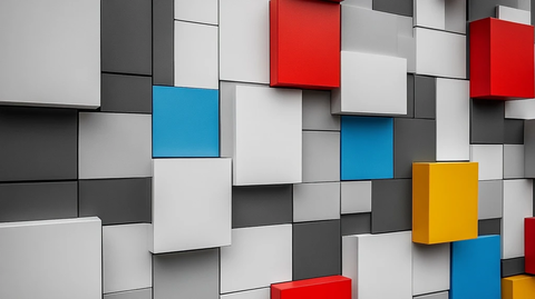 现代设计方格图