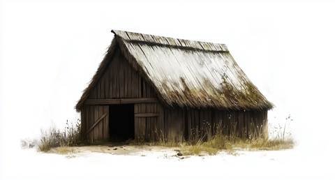 中世纪木制谷仓