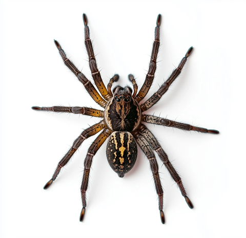 美国狼蛛透明背景