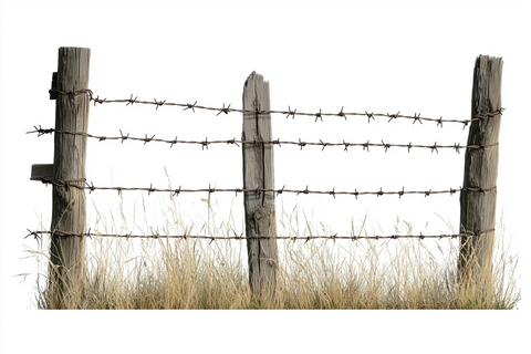 带刺铁丝网围栏