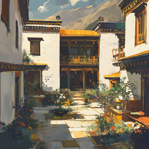 藏式庭院