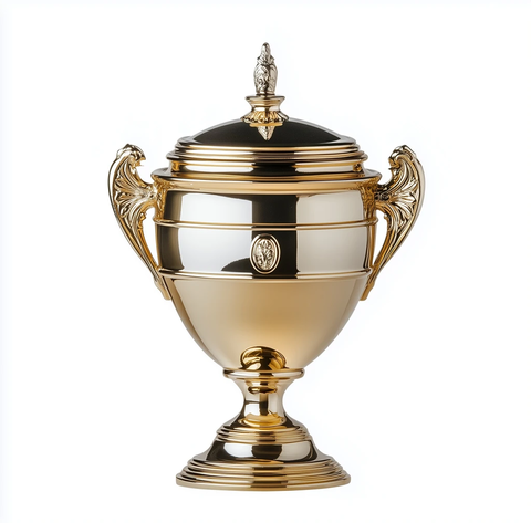 带盖奖杯