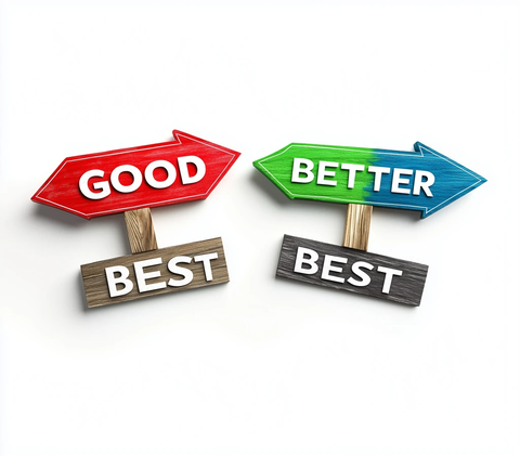 箭头指向不同方向