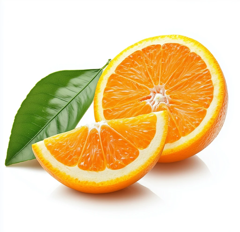 橙子与叶子