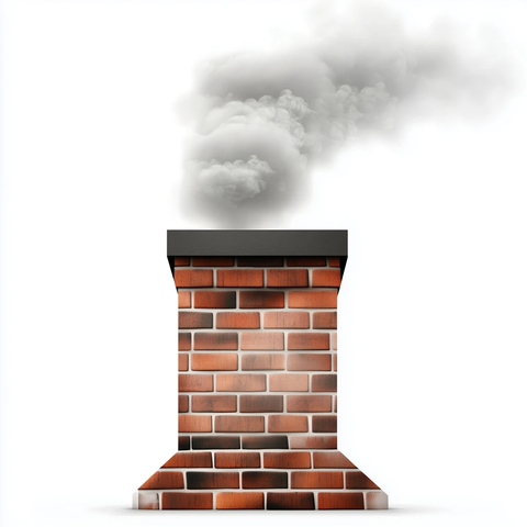 砖砌烟囱冒烟